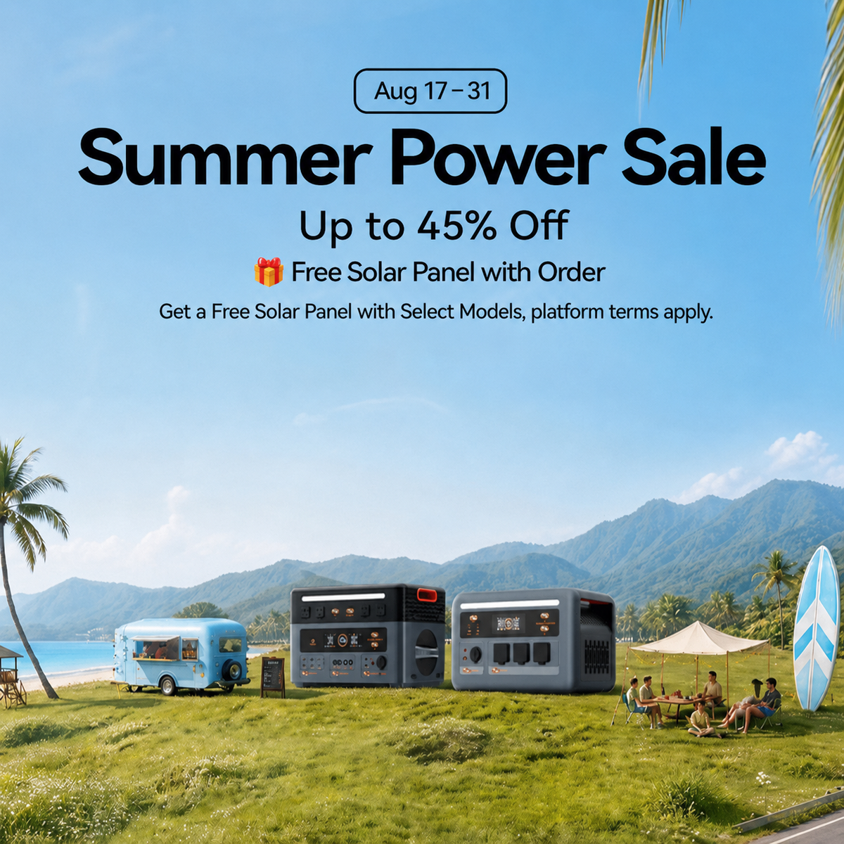 OSCAL Official Store Summer Sale Is Now Live: Up to 45% Off Power Stations and Rugged Phones
