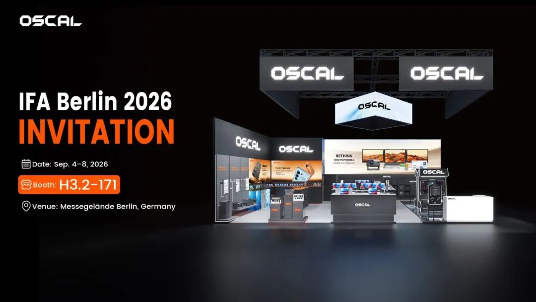OSCAL Heads to IFA Berlin 2026: New Power Storage 3000 and More