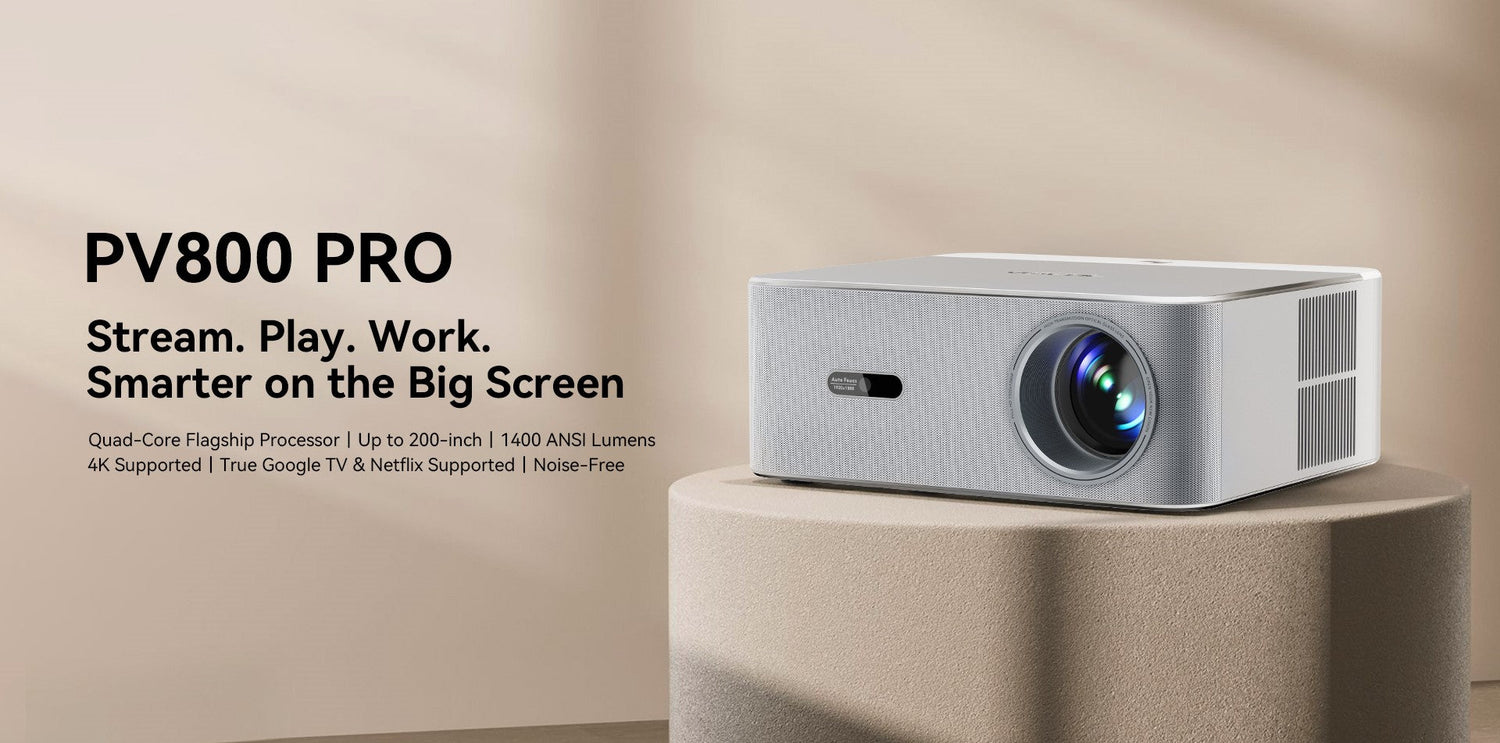OSCAL PV800 Pro Review: A 1400 ANSI Lumen Google TV Projector That Punches Above Its Price