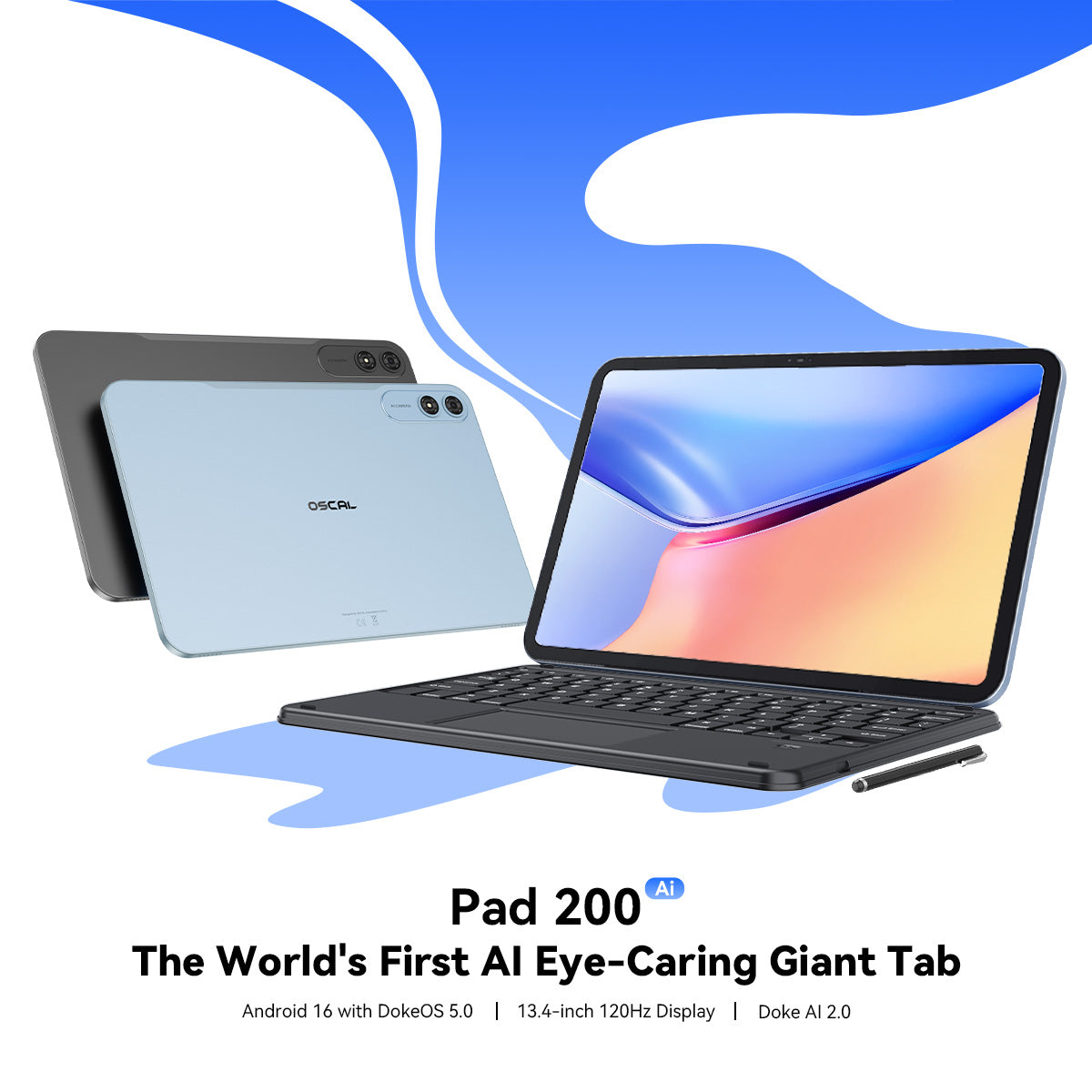 OSCAL Pad 200 Complete Guide: The 13.4-Inch AI Tablet That Replaces Your Laptop