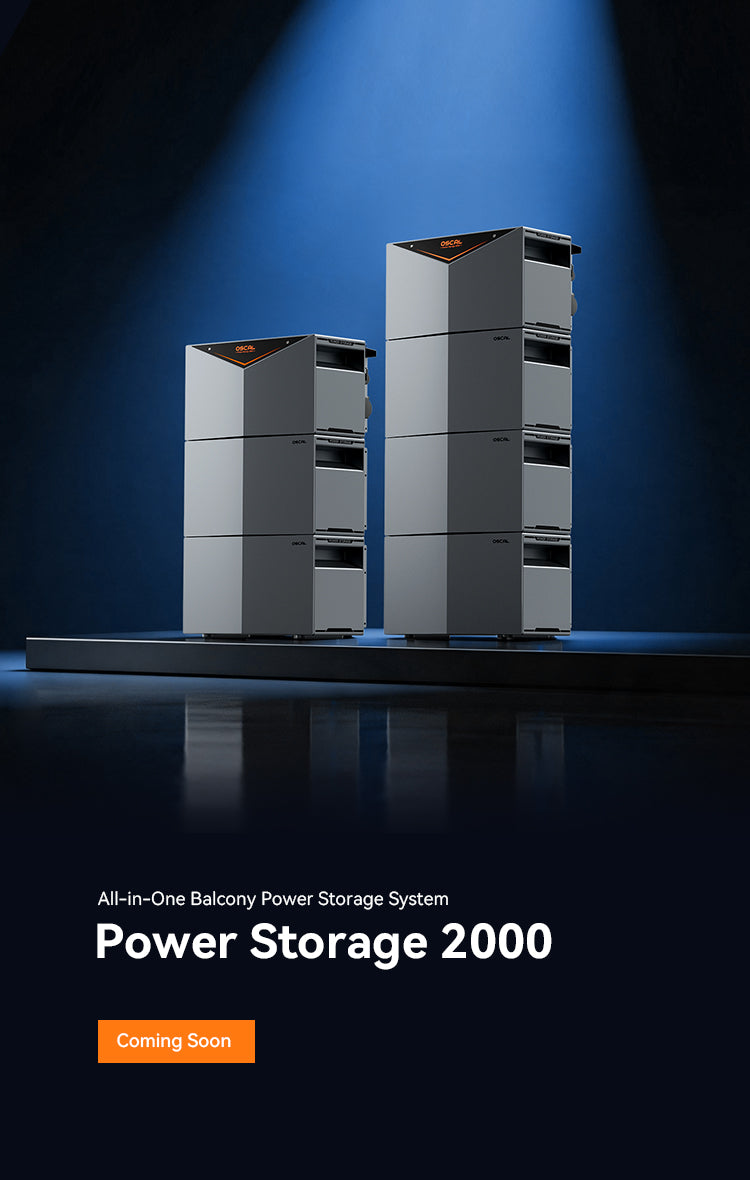 OSCAL Power Storage 2000 Presale Now Live: The All-in-One Balcony Solar System Starting at €849.99