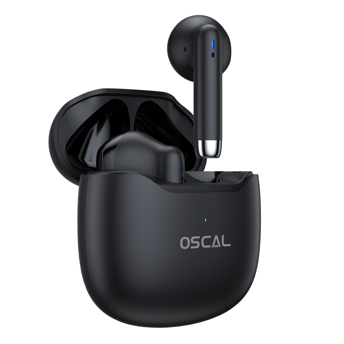 OSCAL Hibuds 5 Mini Auriculares inalámbricos Bluetooth 5.3 con sensores táctiles, intrauditivos e impermeables IPX7