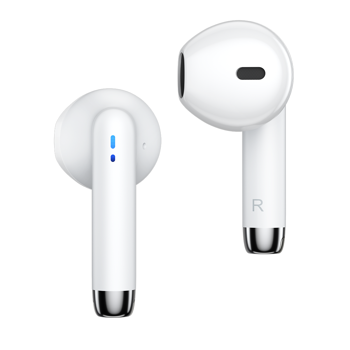 OSCAL Hibuds 5 Mini Auriculares inalámbricos Bluetooth 5.3 con sensores táctiles, intrauditivos e impermeables IPX7