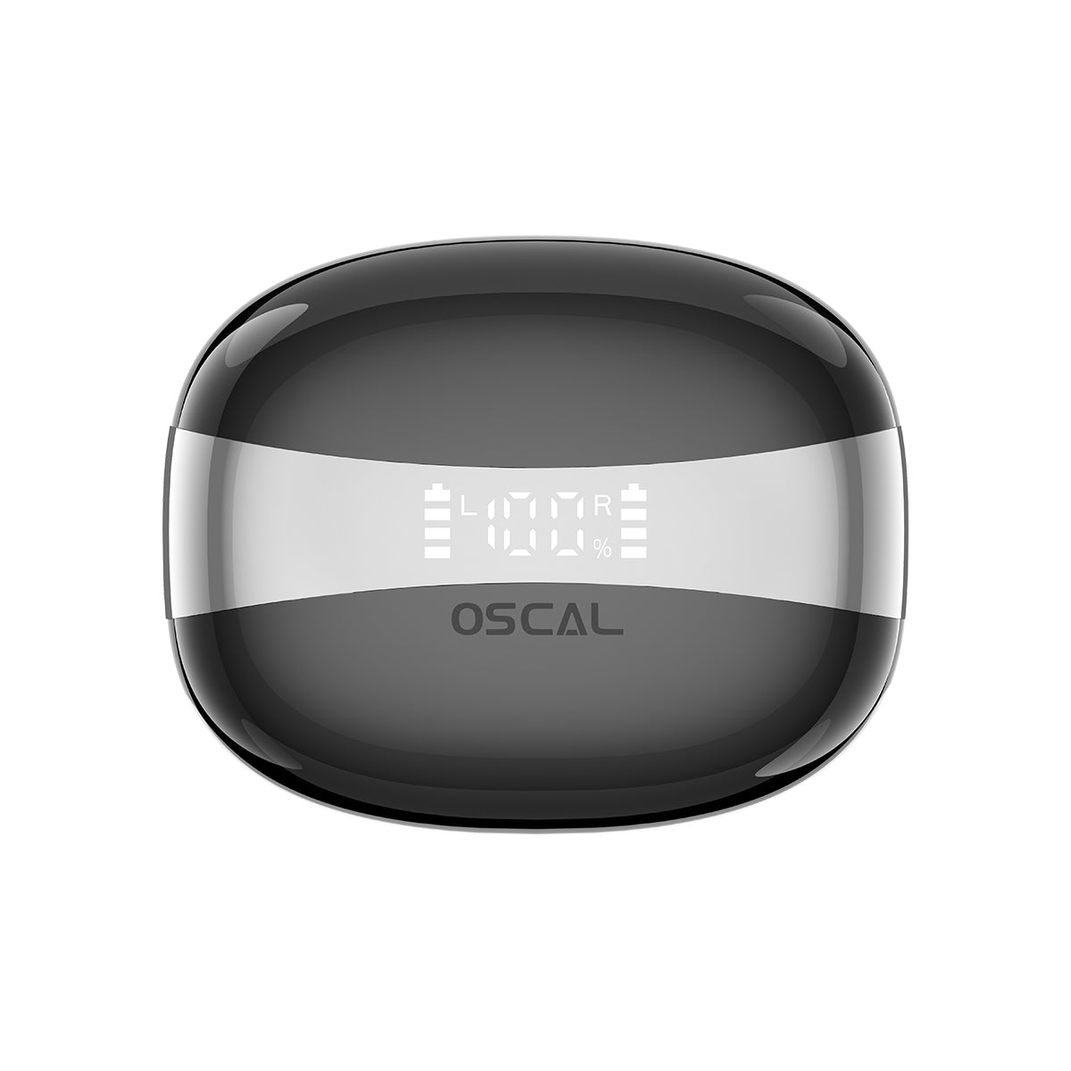 OSCAL HiBuds 6 Cuffie wireless, Bluetooth 5.4 con cancellazione del rumore, Hi-Fi, bassi profondi e display LED