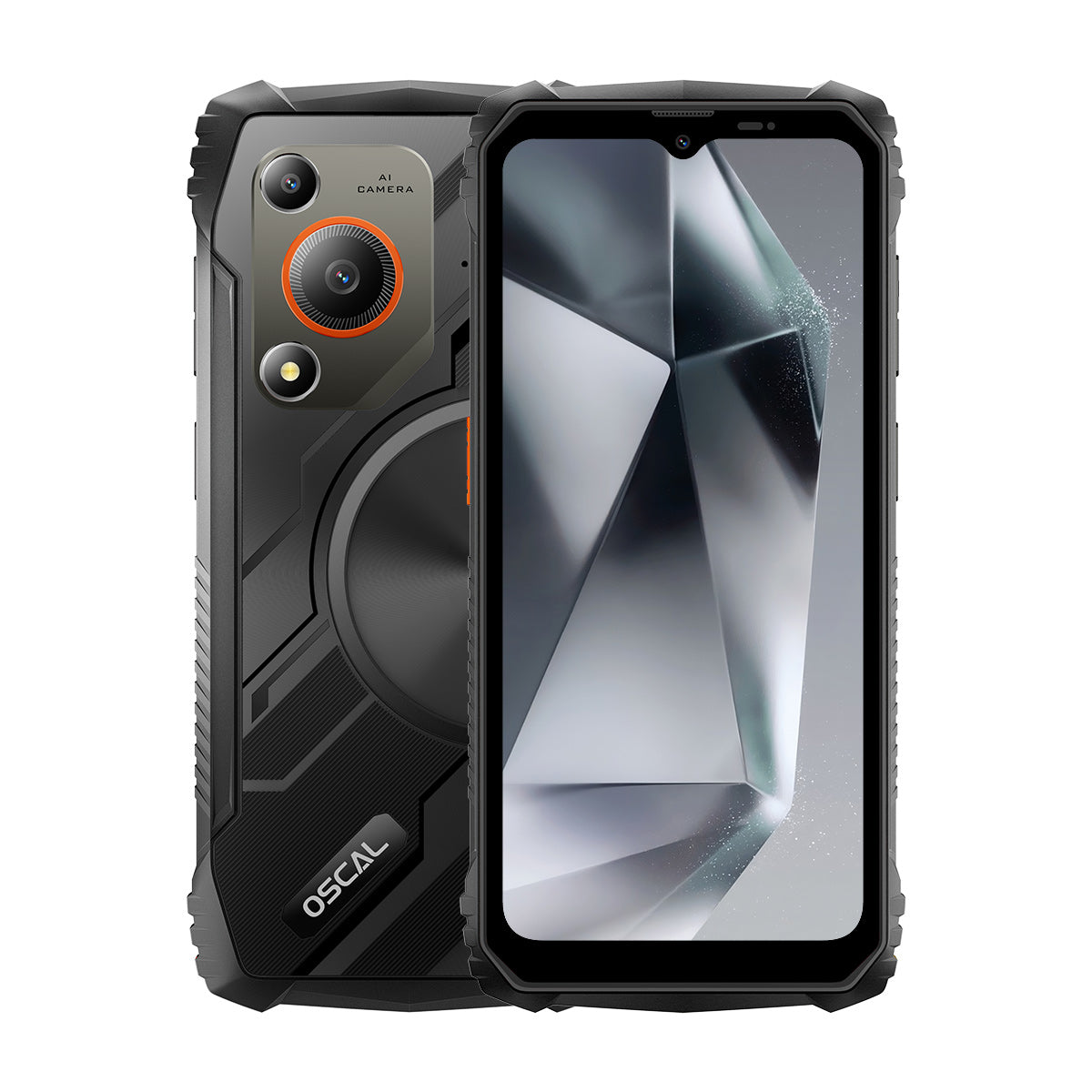 OSCAL Marine 1 Rugged Smartphone   Unlocked IP69K Protection NFC 6.56" HD