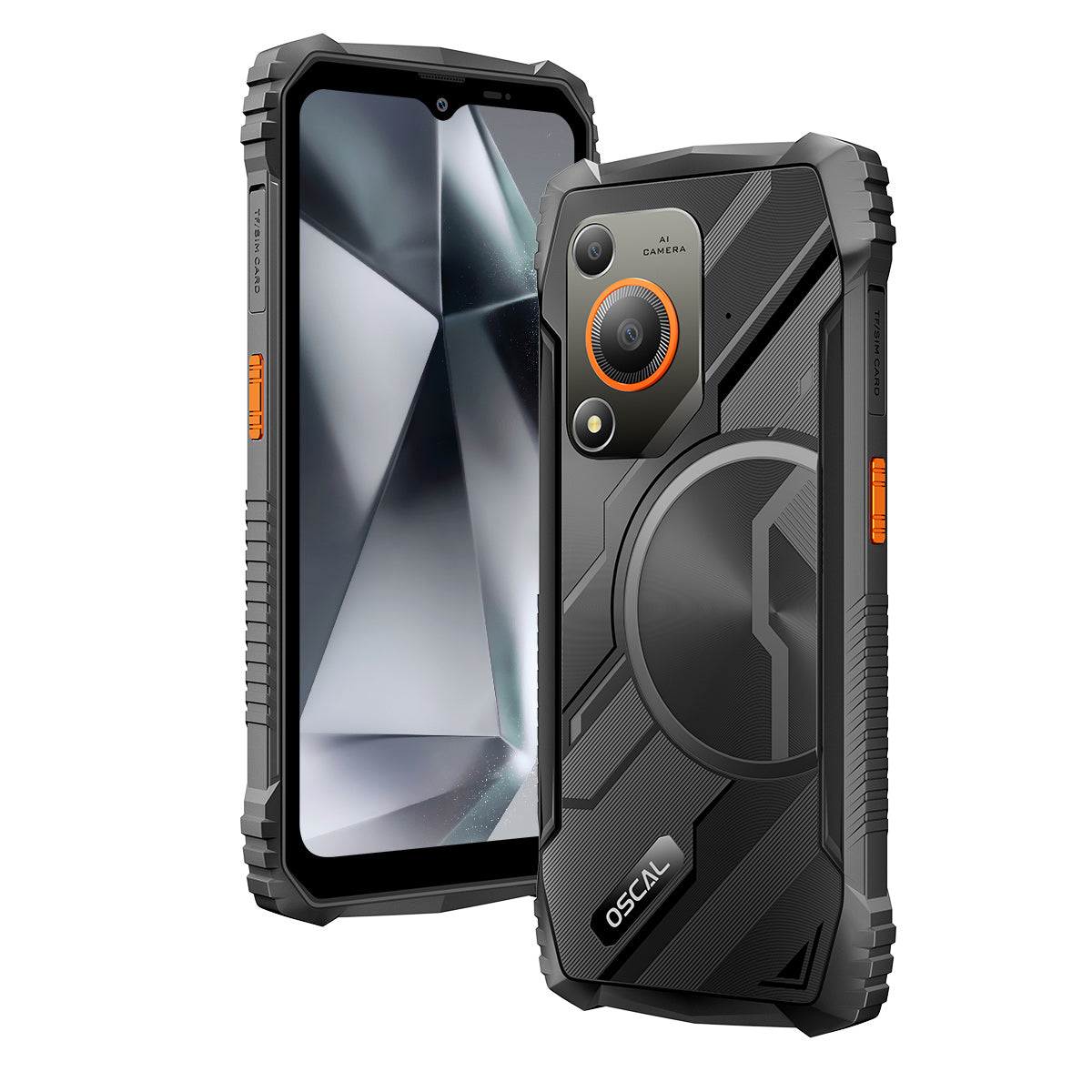 OSCAL Marine 1 Rugged Smartphone Unlocked IP69K Protection NFC 6.56" HD