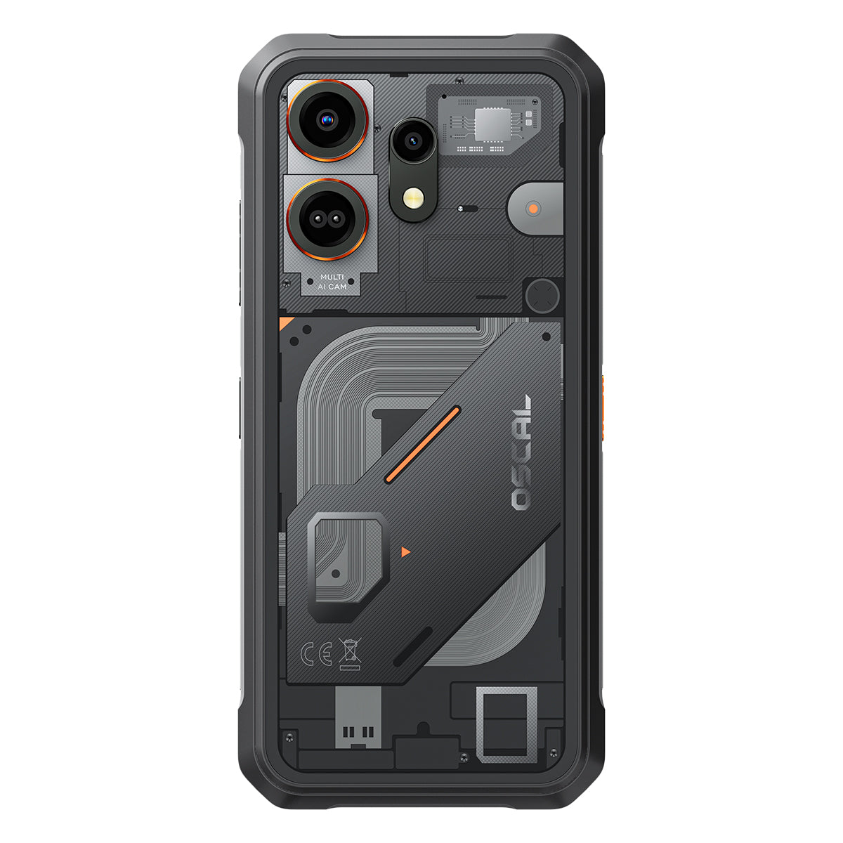 OSCAL Marine 3 Rugged Smartphone 6.56" HD 90HZ 16MP Night Vision