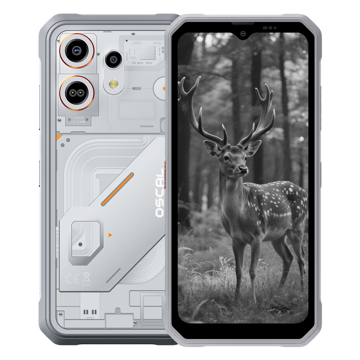 OSCAL Marine 3 Rugged Smartphone 6.56" HD 90HZ 16MP Night Vision
