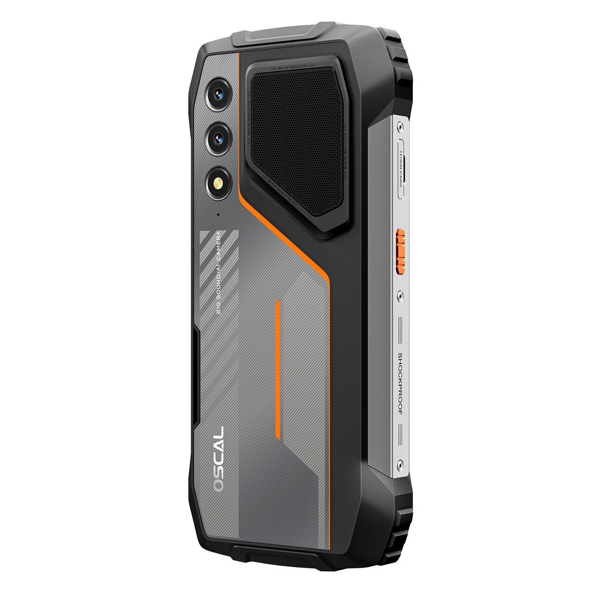 OSCAL Pilot 1 Téléphone robuste 15000mAh (33W) Écran de 6,67" IP69K