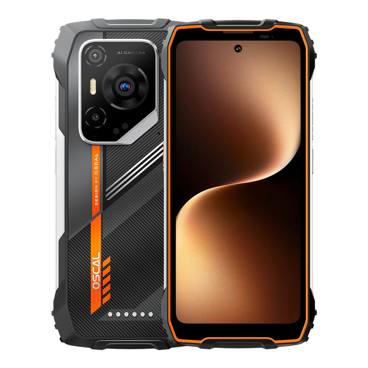 OSCAL Pilot 3 Telefono Robusto 6.78"HD 120Hz 50MP 33W Ricarica