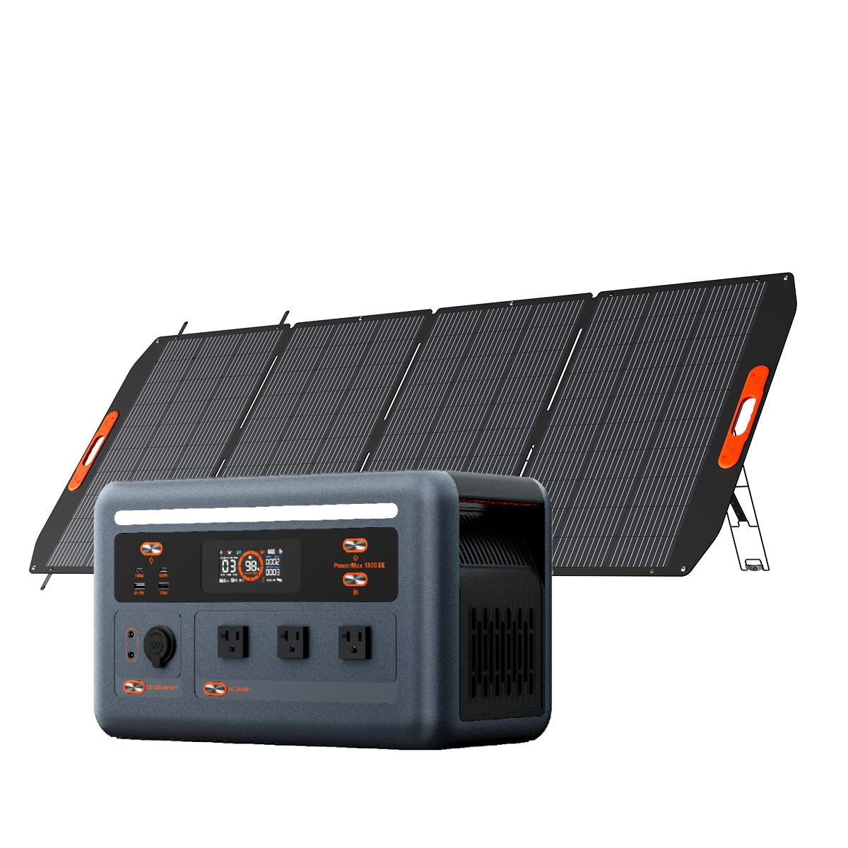 OSCAL PowerMax 1800 SE Portable Power Station 1024Wh 1800W AC (3600W Spitze)/100W USB-C Ausgang