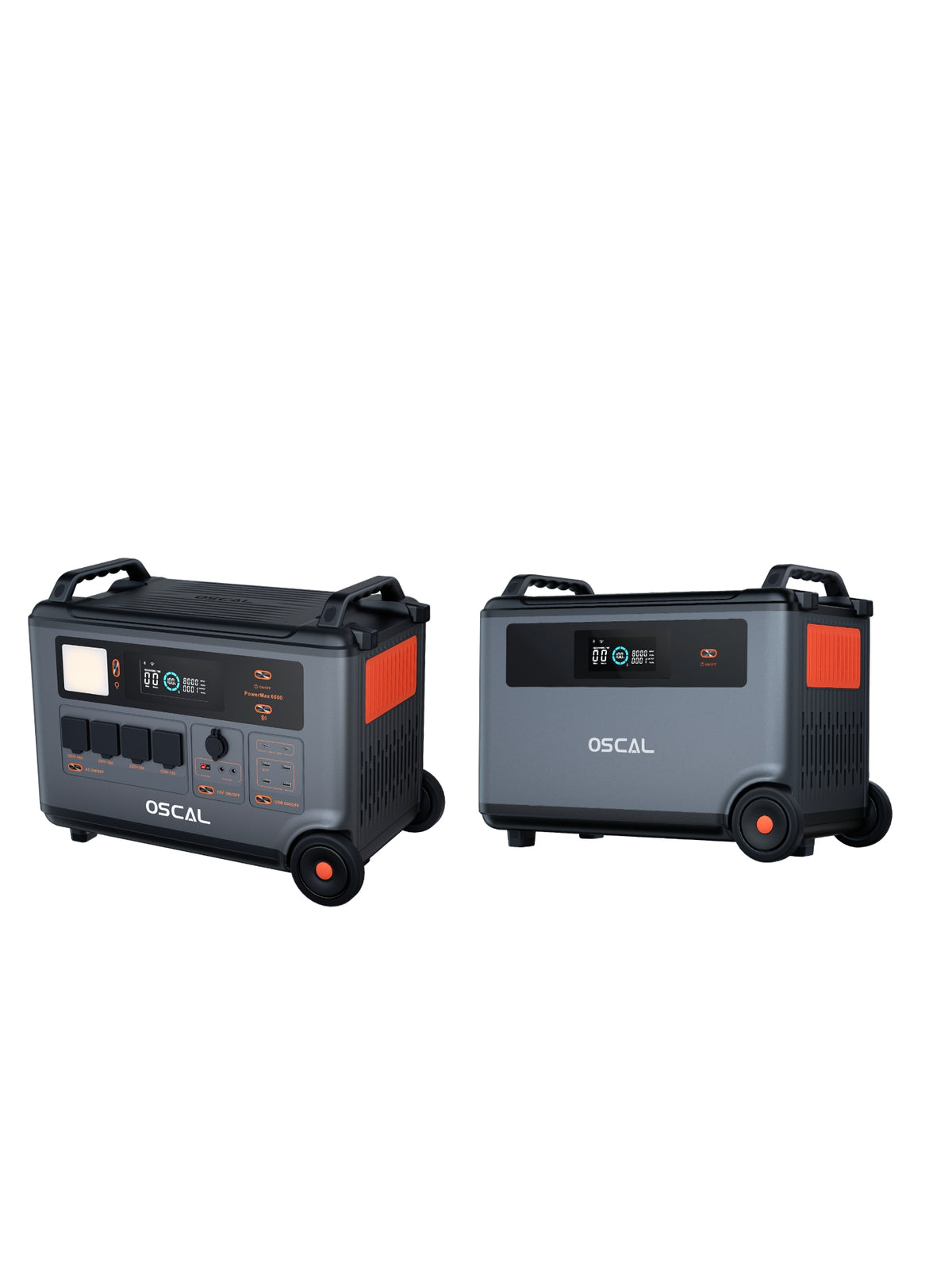 OSCAL PowerMax 6000 Centrale elettrica portatile 6000W (Picco 7200W) 3600Wh