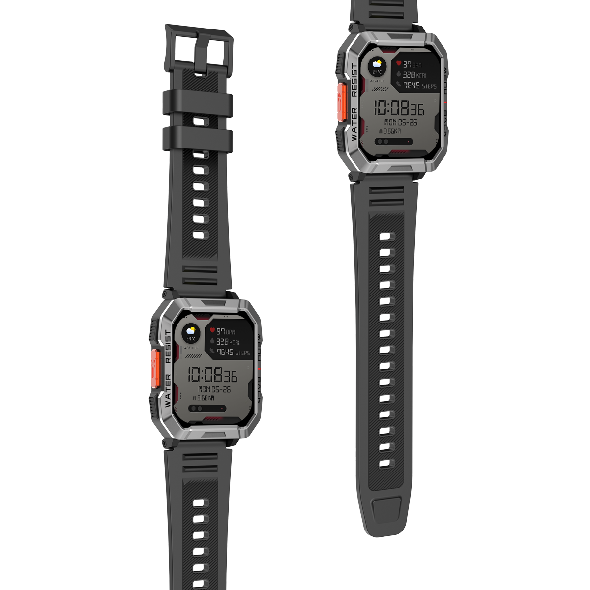 OSCAL T1 Military-Grade Smartwatch for Men — 100-Day Battery Life
