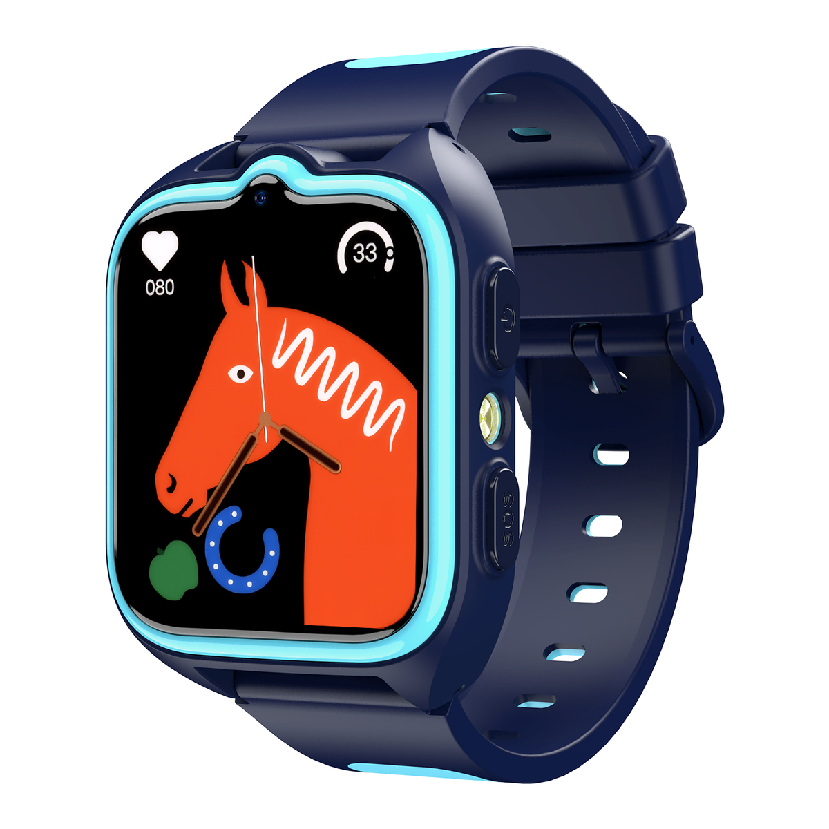 OSCAL T2 4G Kids Video Call Smart Watch GPS+LBS+WIFI Tracker with SOS Function