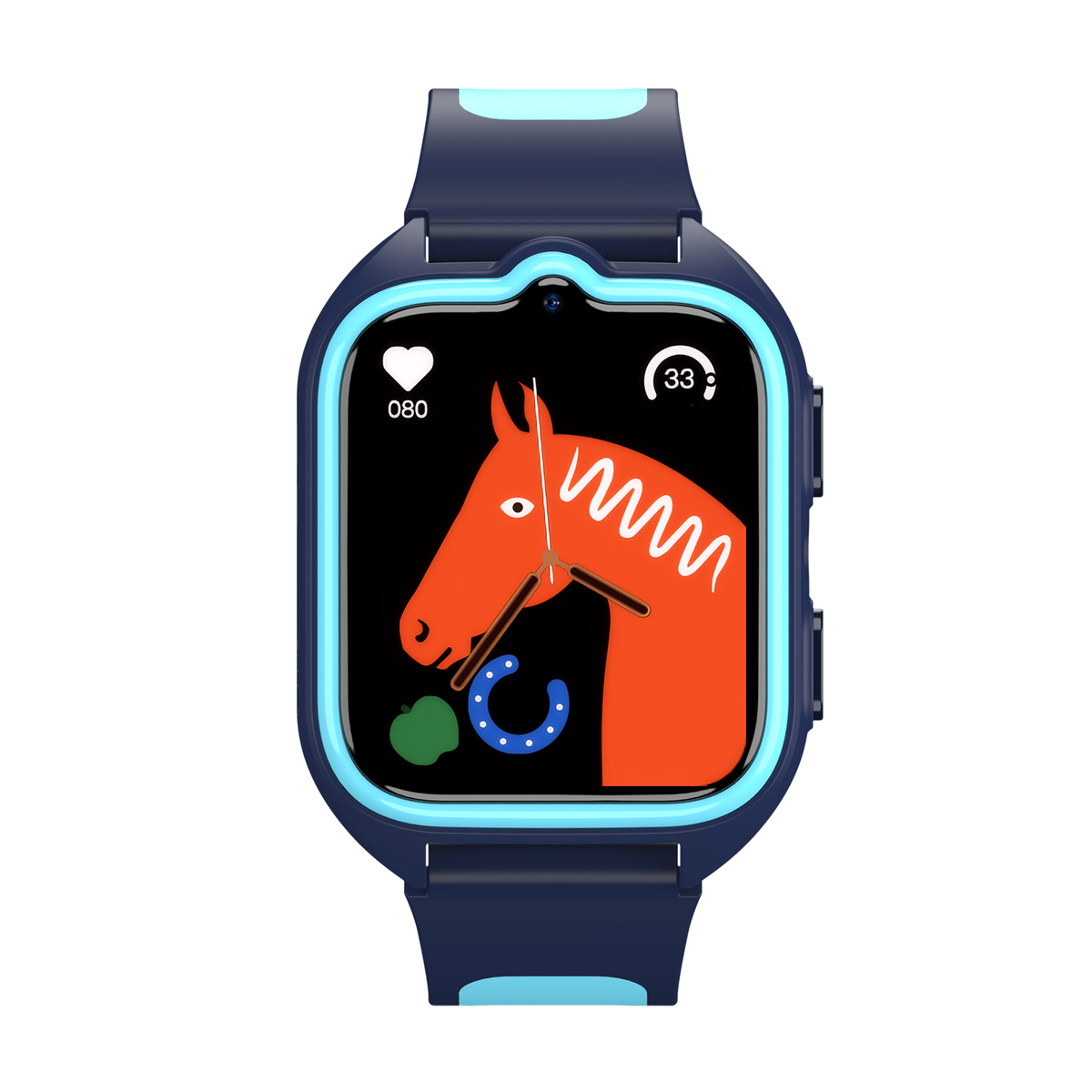 OSCAL T2 4G Orologio Smart per Bambini con Chiamate Video, Tracker GPS+LBS+WIFI e Funzione SOS