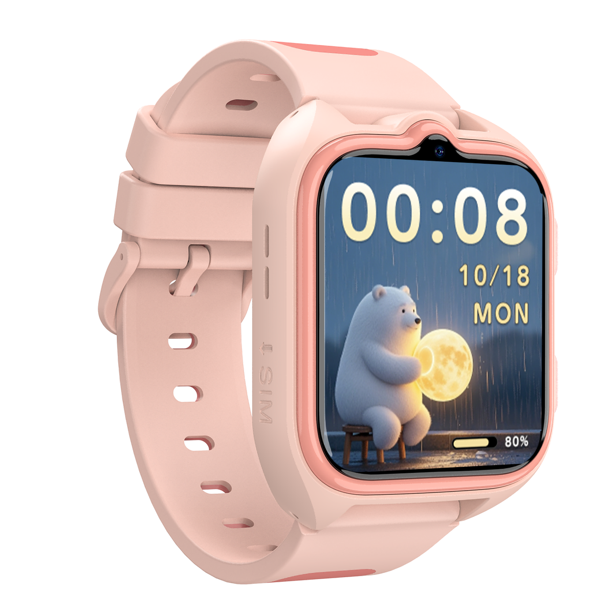OSCAL T2 4G Kids Video Call Smart Watch GPS+LBS+WIFI Tracker with SOS Function