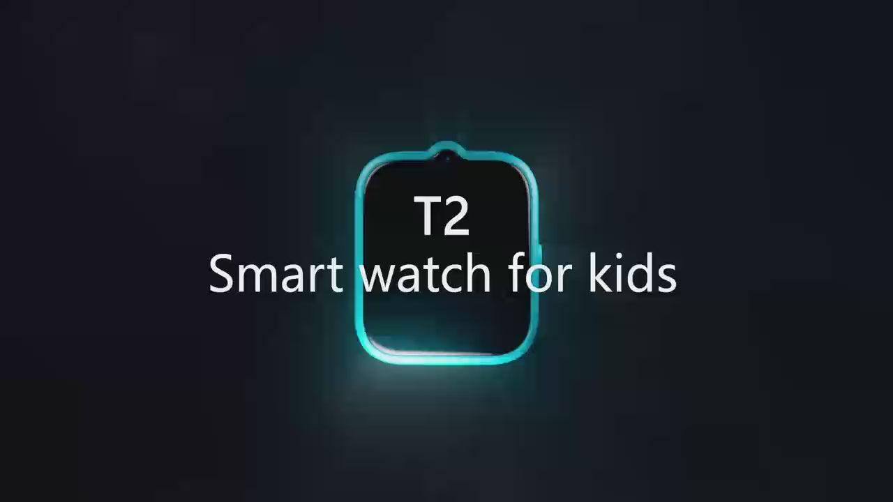 Load video: OSCAL T2 4G Kids Video Call Smart Watch GPS+LBS+WIFI Tracker with SOS Function
