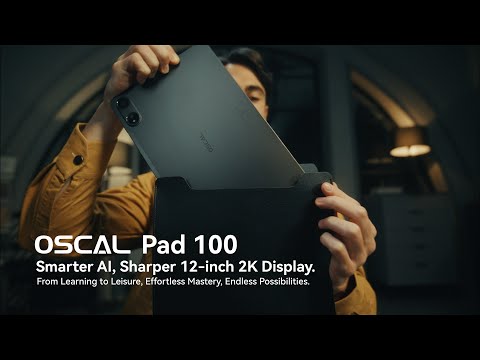 OSCAL Pad 100 Tablets 12 inch 9000mAh 120Hz 2K Eye Protection